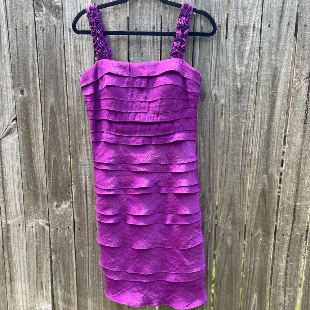 Purple dress